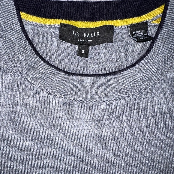 Ted Baker Mens sweater size 3 ( small , XS) - Picture 4 of 5